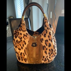 Jimmy Choo expandable handbag